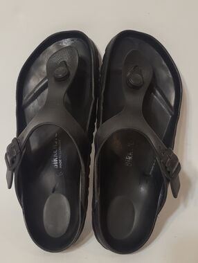 Birkenstock Gizeh EVA Black Waterproof Thong Sandals